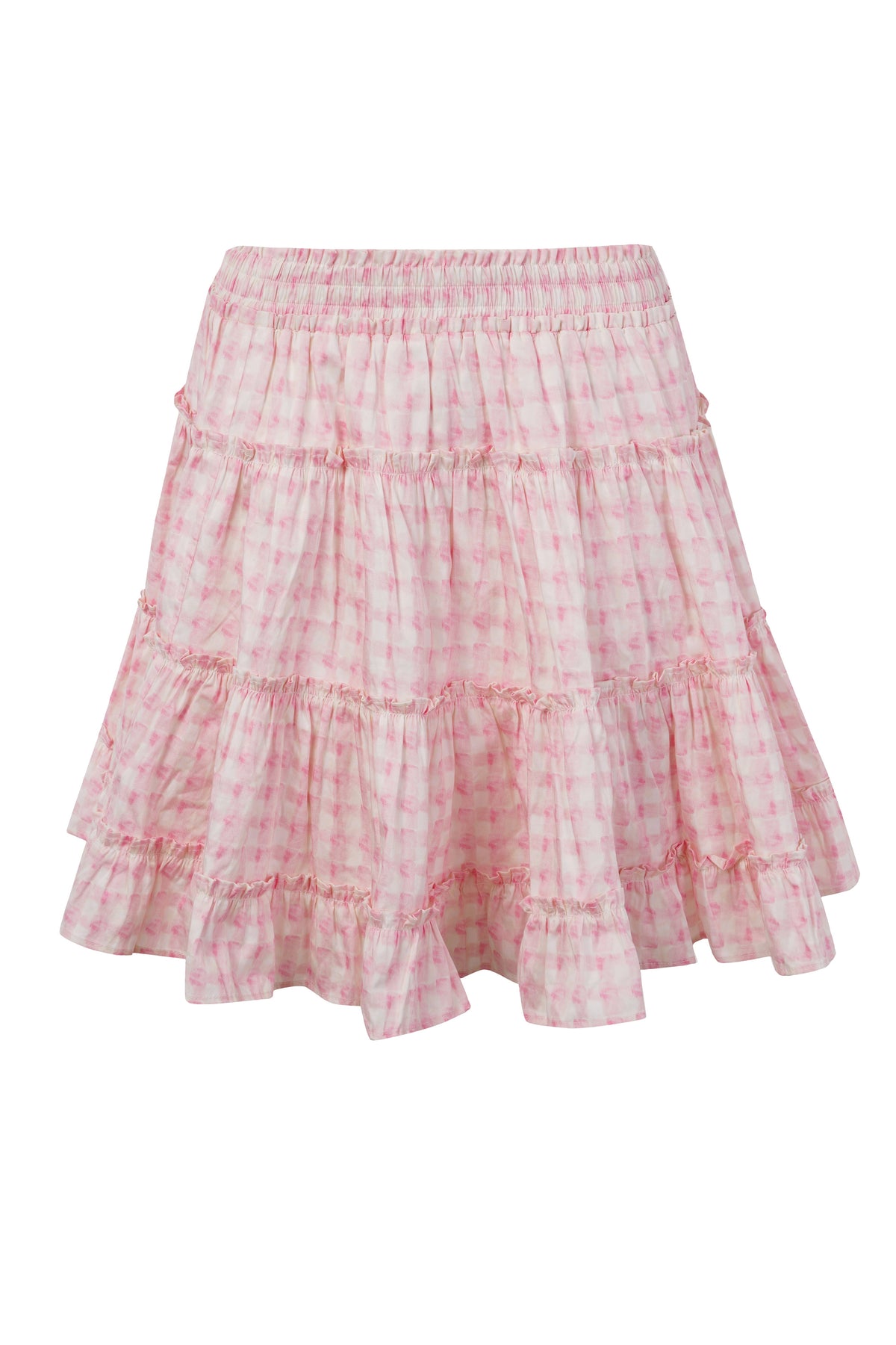 Paula Skirt - Pink Vichy