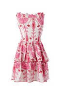 Robe Ines - Broderies Rose