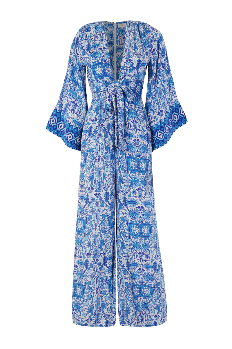 Jumpsuit Josephine - Bleu Aztec