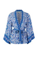 Kimono Dalia - Bleu Aztec