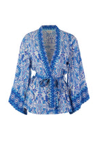 Dalia Kimono - Aztec Blue