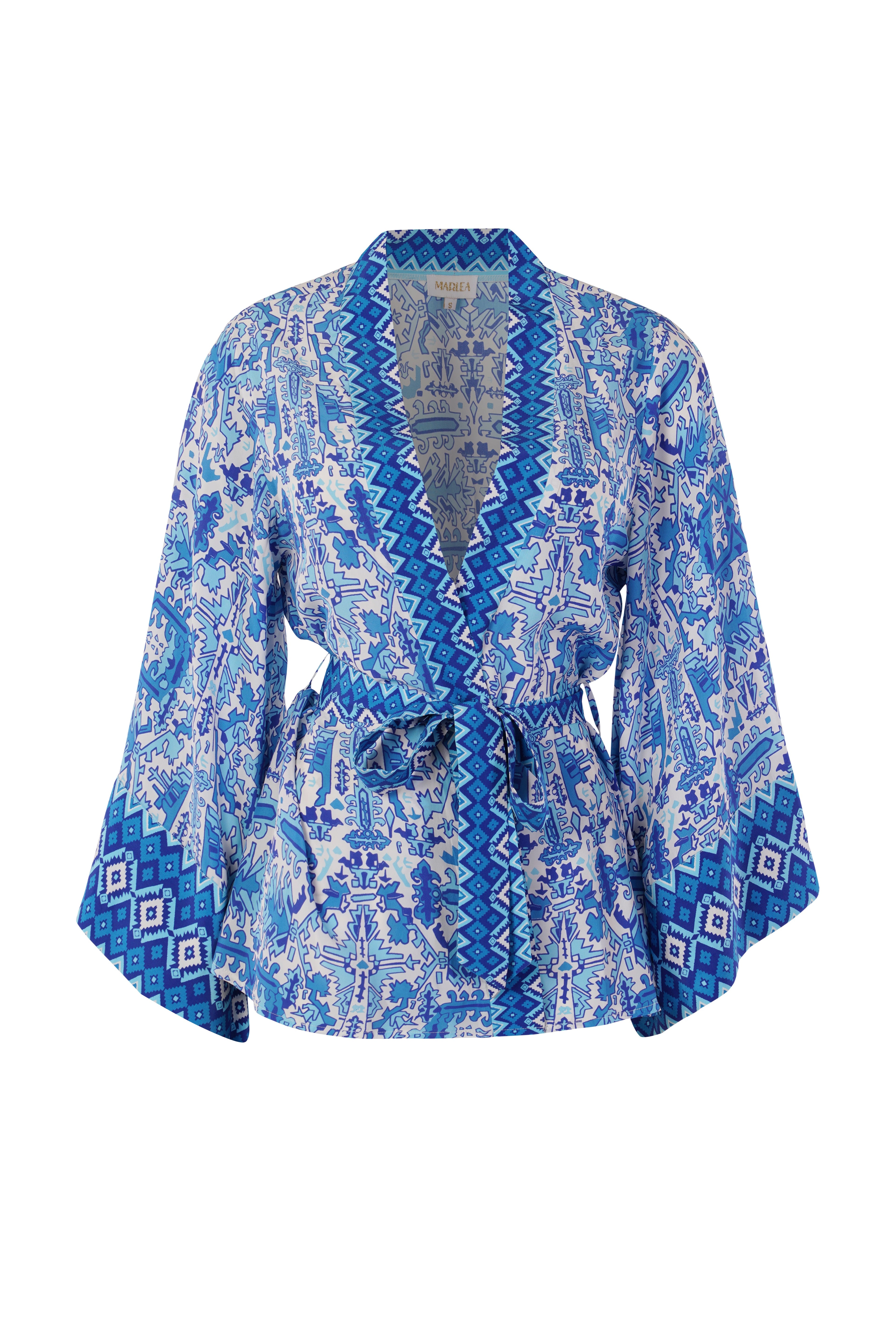 Dalia Kimono - Aztec Blue