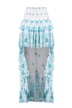 Lisa Skirt - Aqua Pineapple