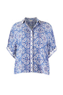 Chemise Zazi - Blue Tile