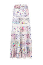 Falda Thea - Paisley Floral Patch