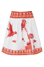 Falda Pia - Loro Rojo