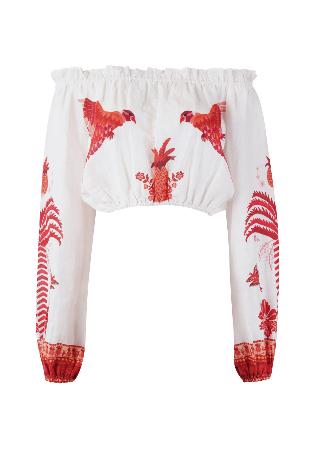 Rosa Top - Red Parrot