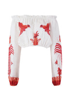 Rosa Top - Red Parrot