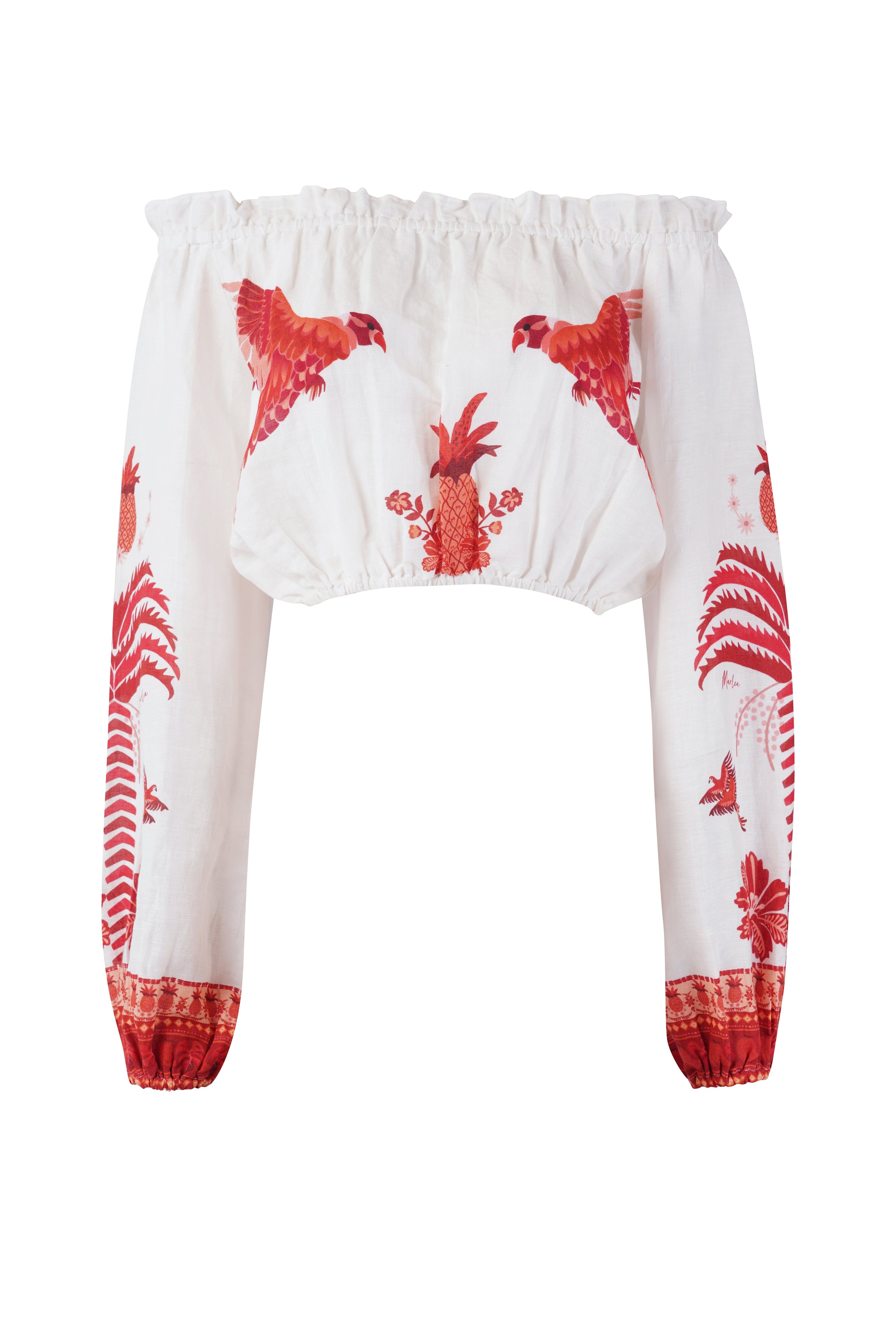 Rosa Top - Red Parrot