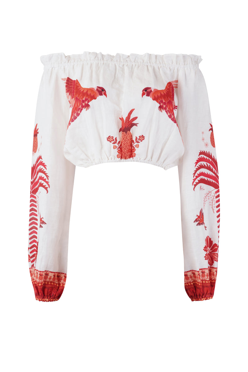 Top Rosa - Red Parrot