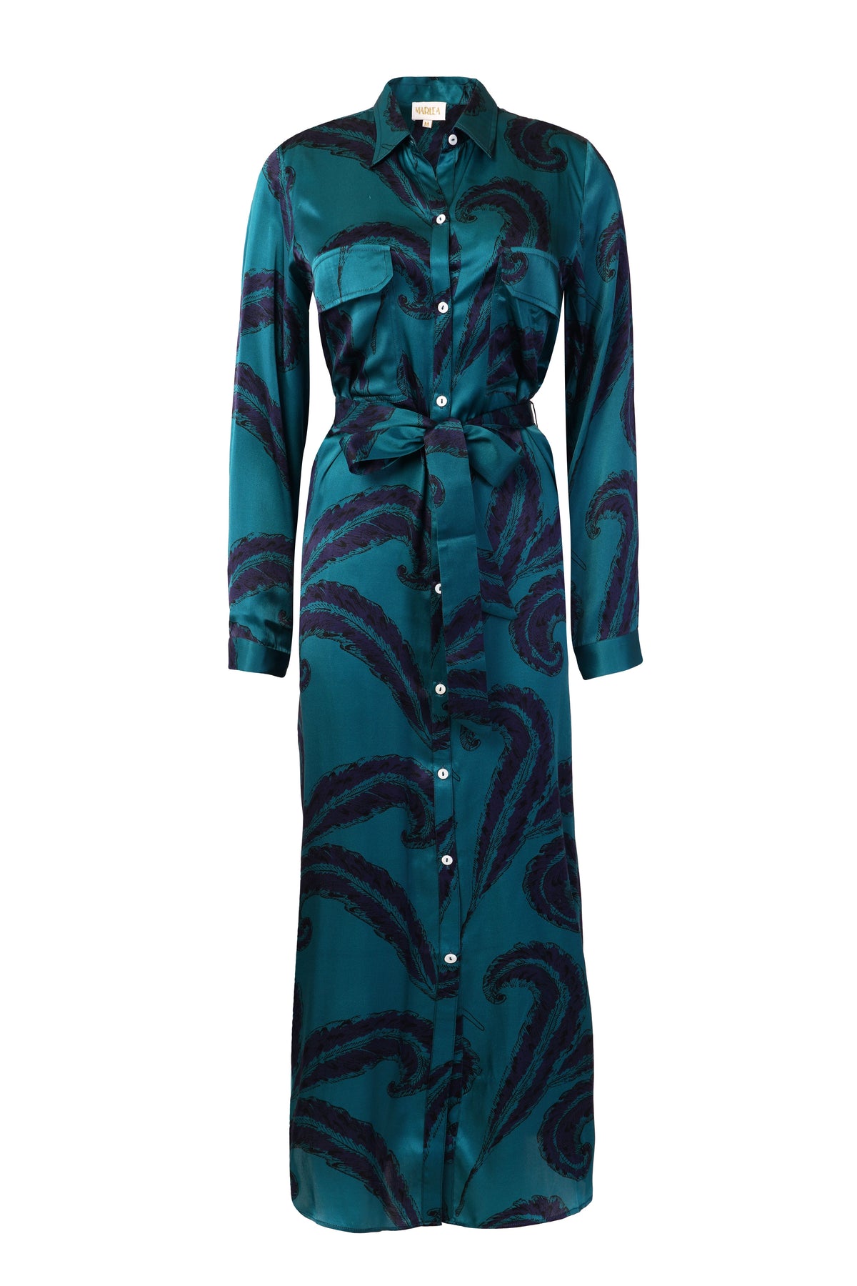 Vestido Eloise - Hojas