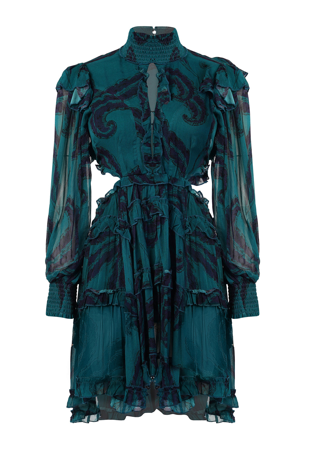 Vestido Esmeralda - Hojas