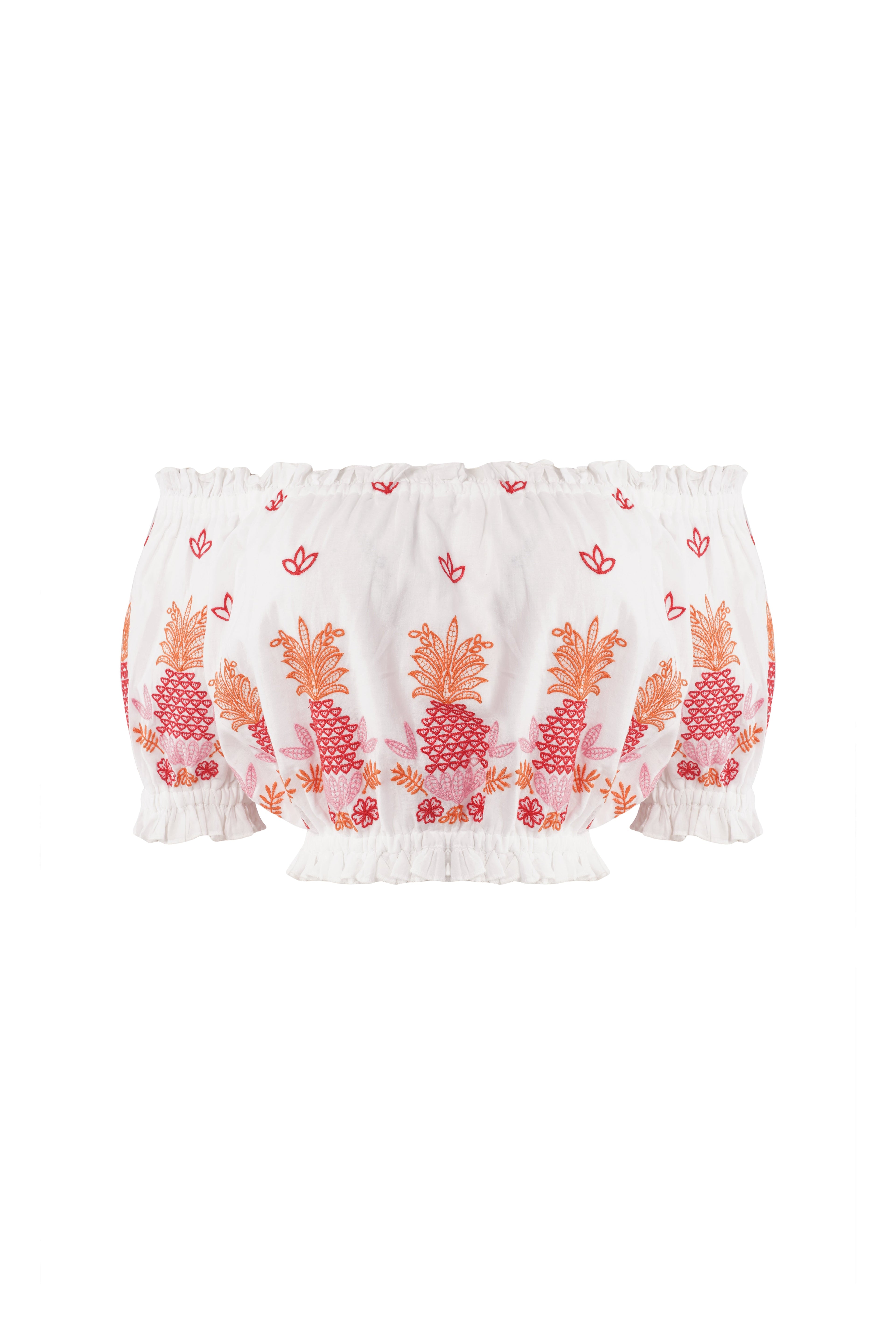 Jenna Top - Peach Pineapple