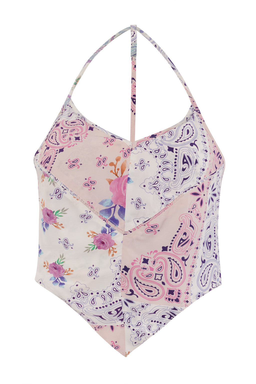Top Kendall - Paisley Floral Patch