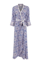 Vestido Valina - Azulejo Azul
