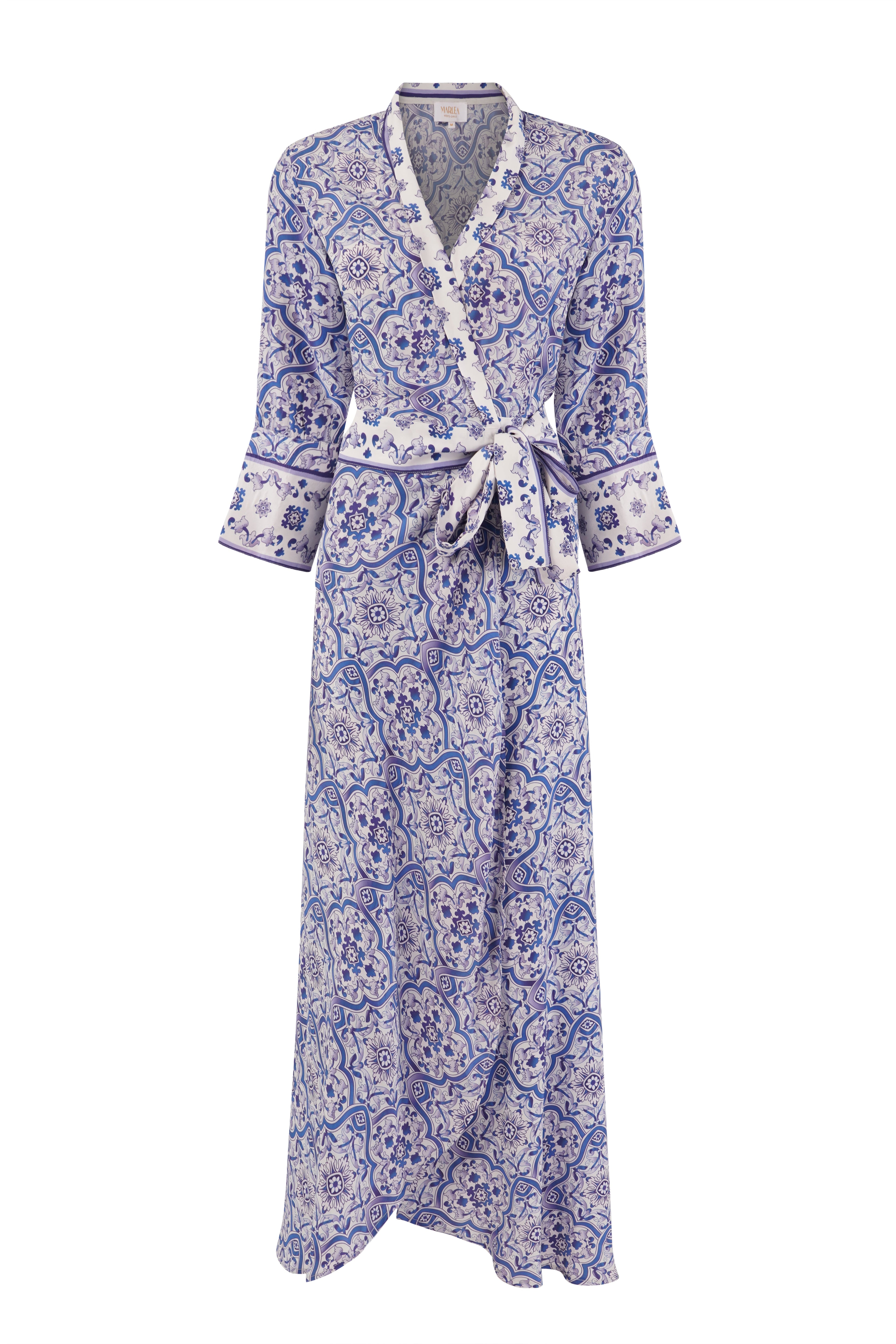 Vestido Valina - Azulejo Azul