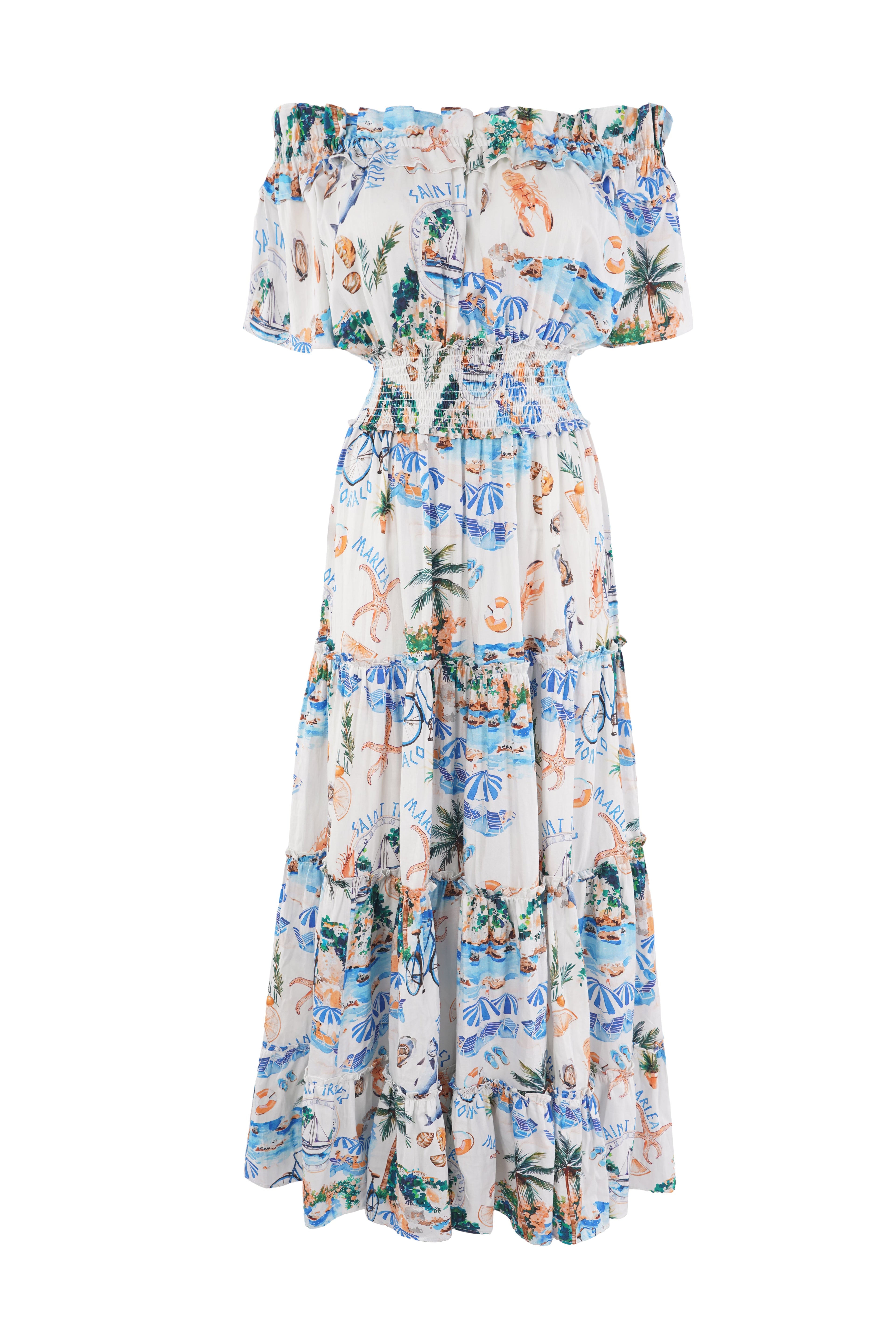 Sandy Dress - French Riviera