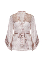 Kimono Dalia - White Peacock