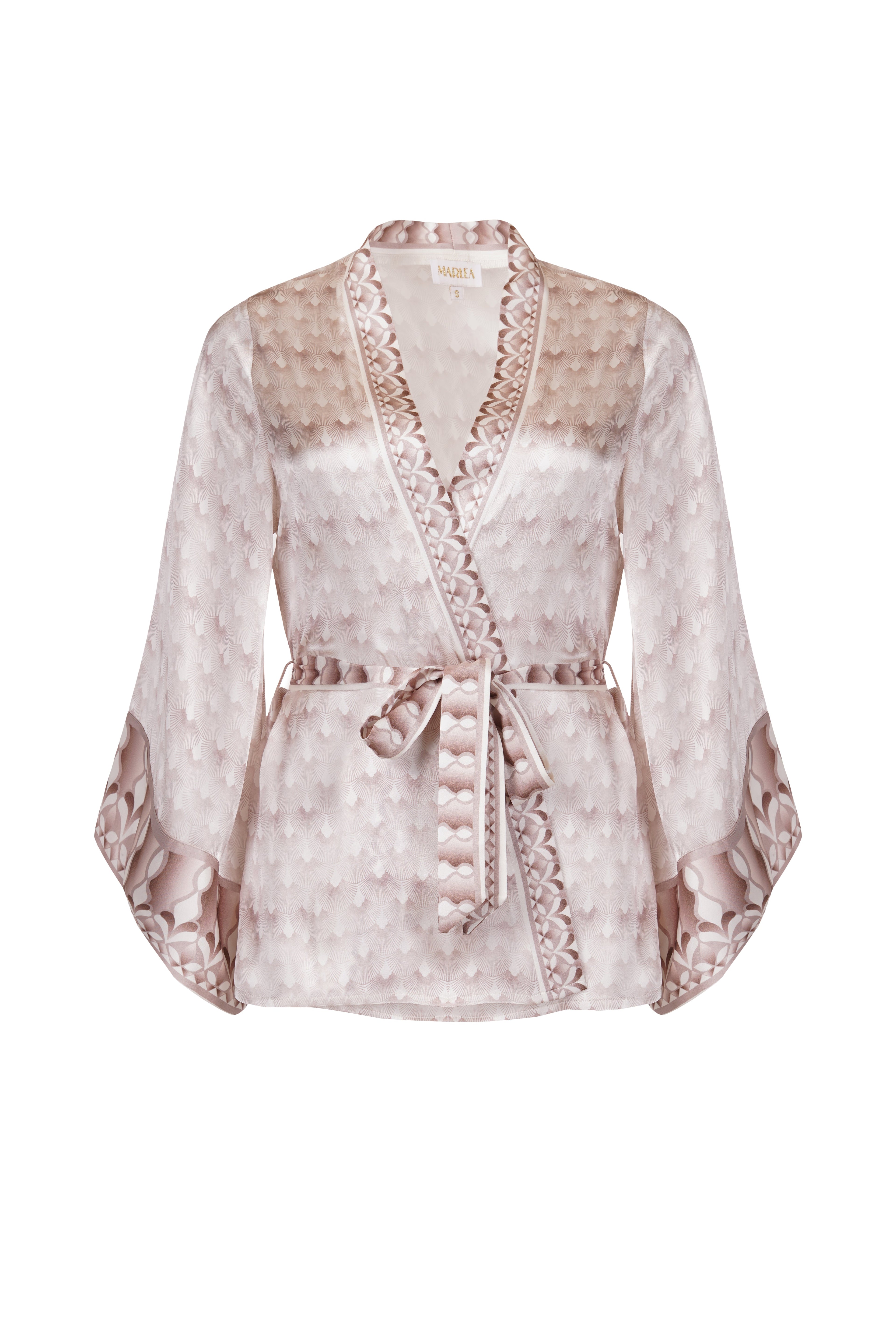 Kimono Dalia - White Peacock