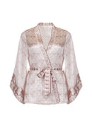 Kimono Dalia - White Peacock