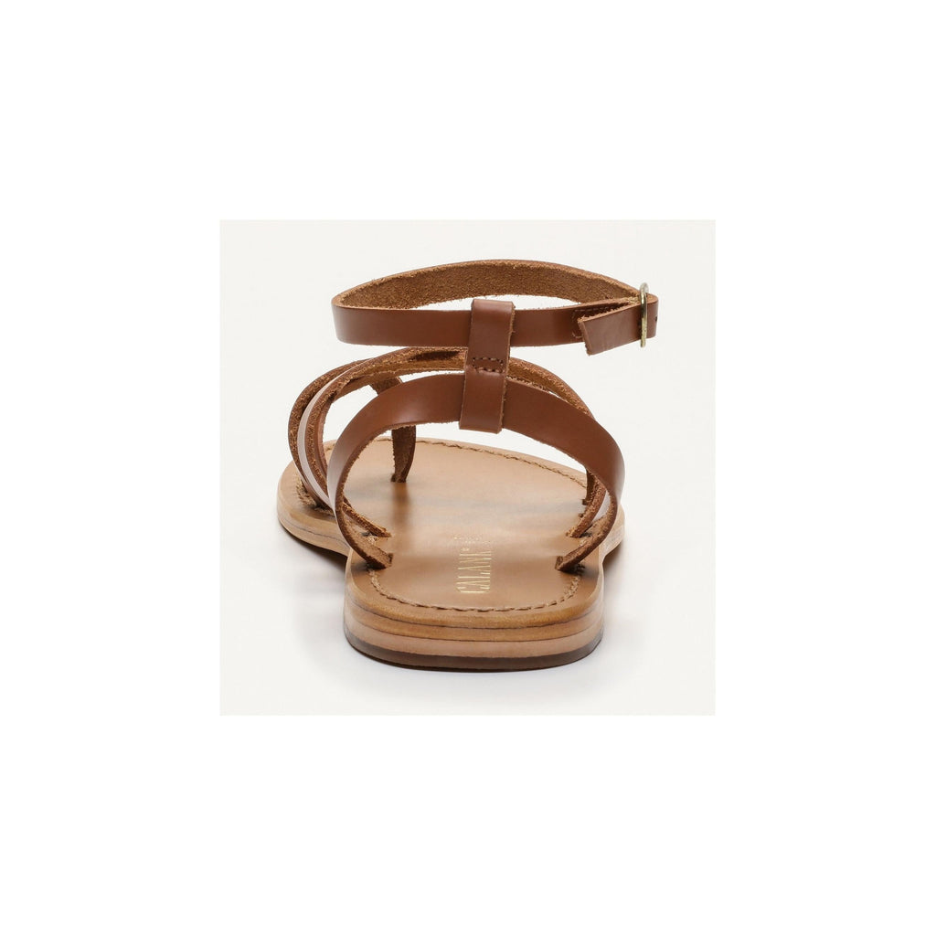 Calank - Varela Toe-Post Sandals - Brown