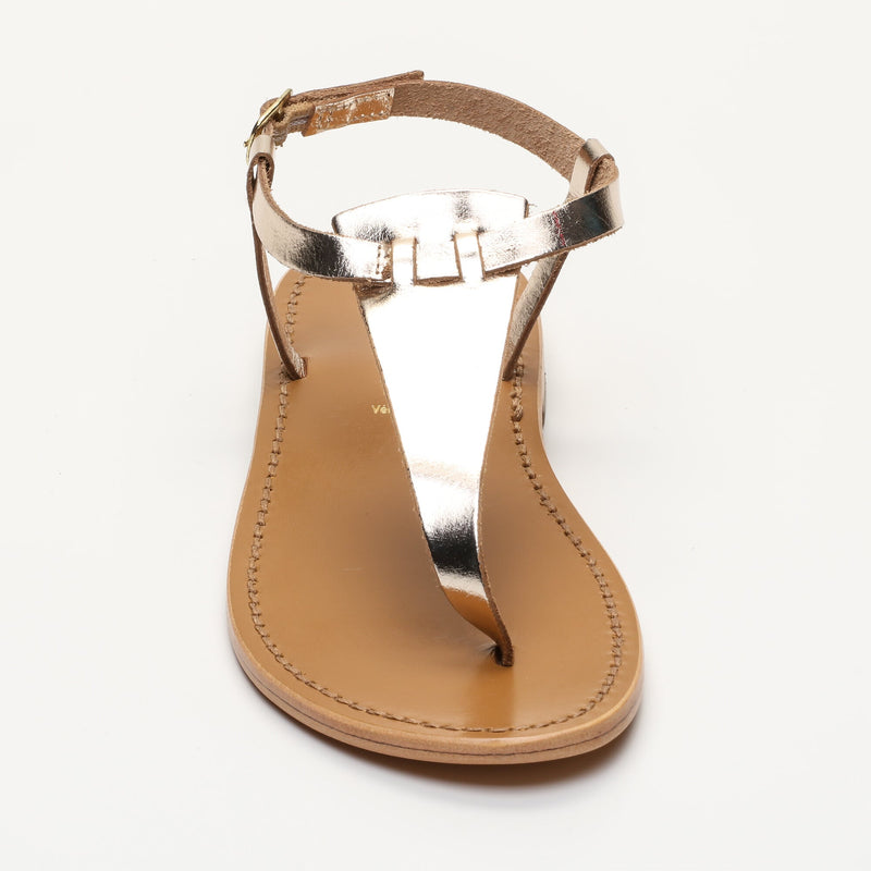 Calank - Sandalias Entre Dedos - Pedernera - Dorado