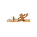 Calank - Sandales Milagrosa - Camel Et Gold