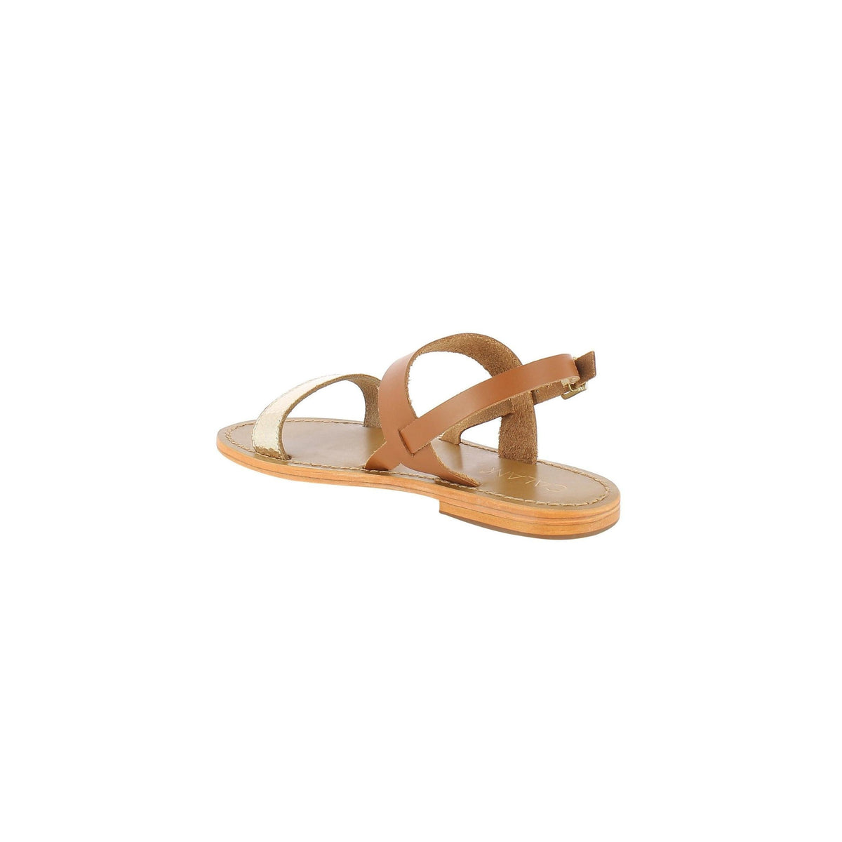 Calank - Milagrosa Sandals - Brown and Gold