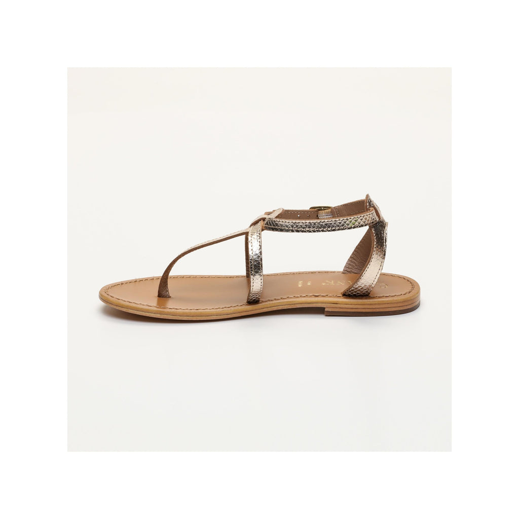 Calank - Barra Sandals - Gold Snake