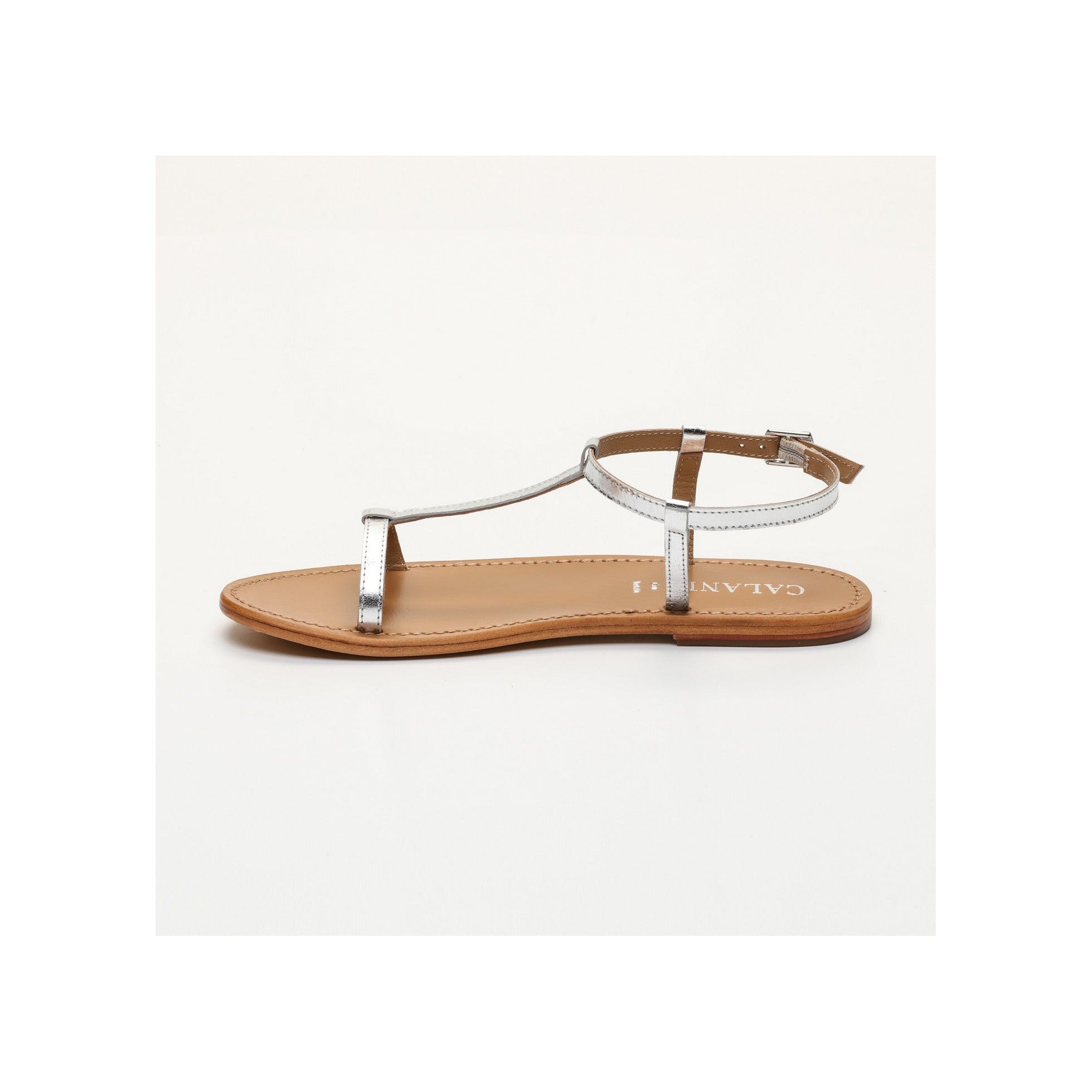 Calank - Sandals - Praca - Silver