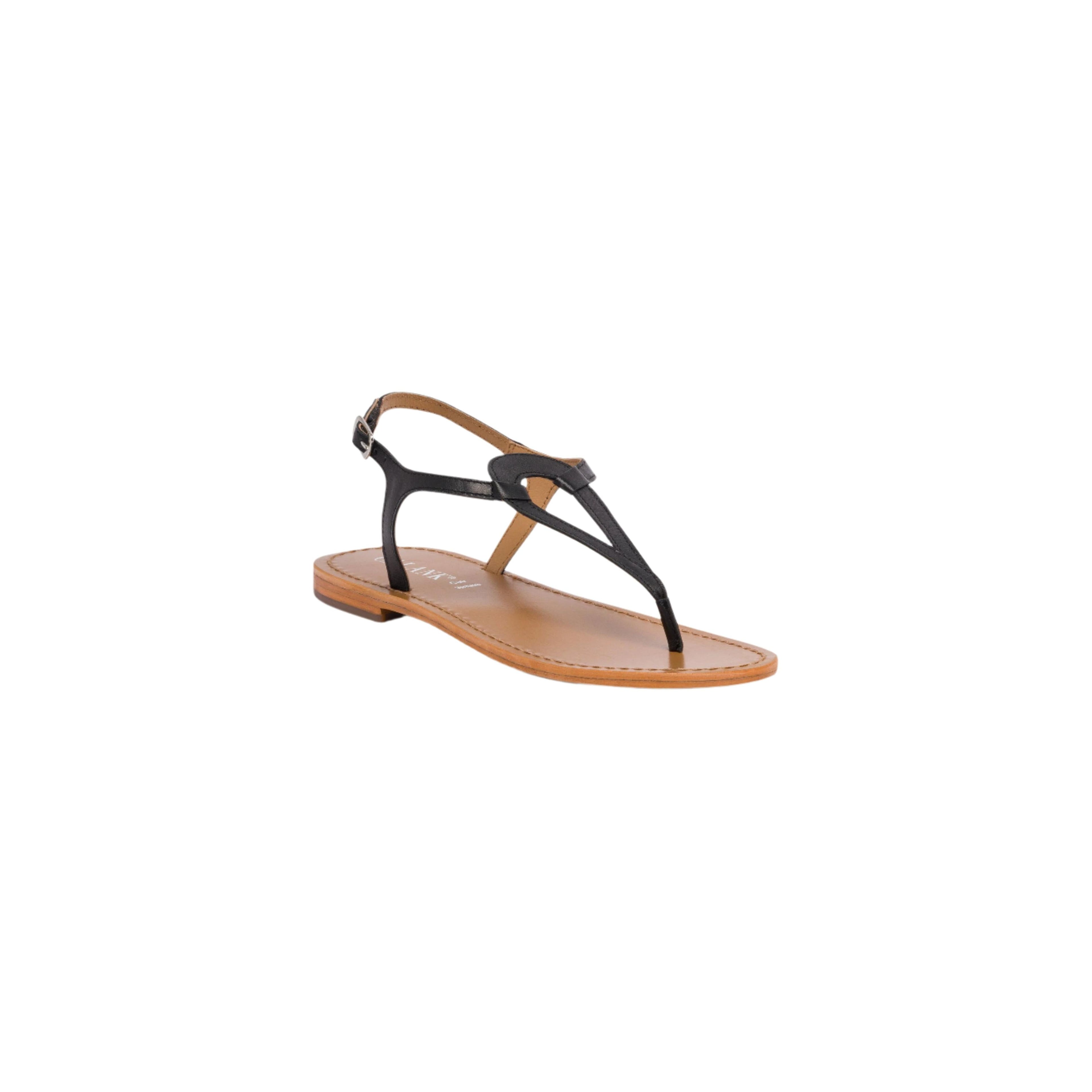 Calank - Bandeira Toe-Post Sandals - Black