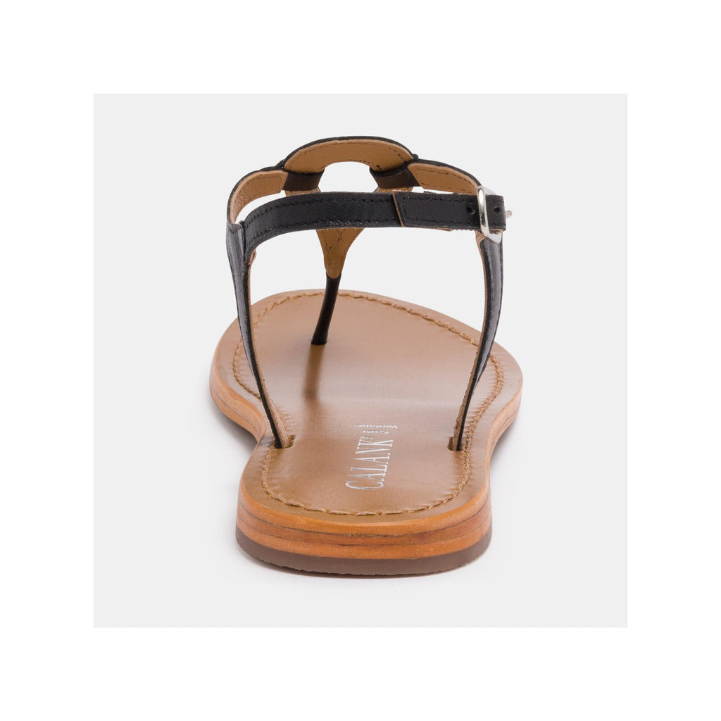 Calank - Bandeira Toe-Post Sandals - Black