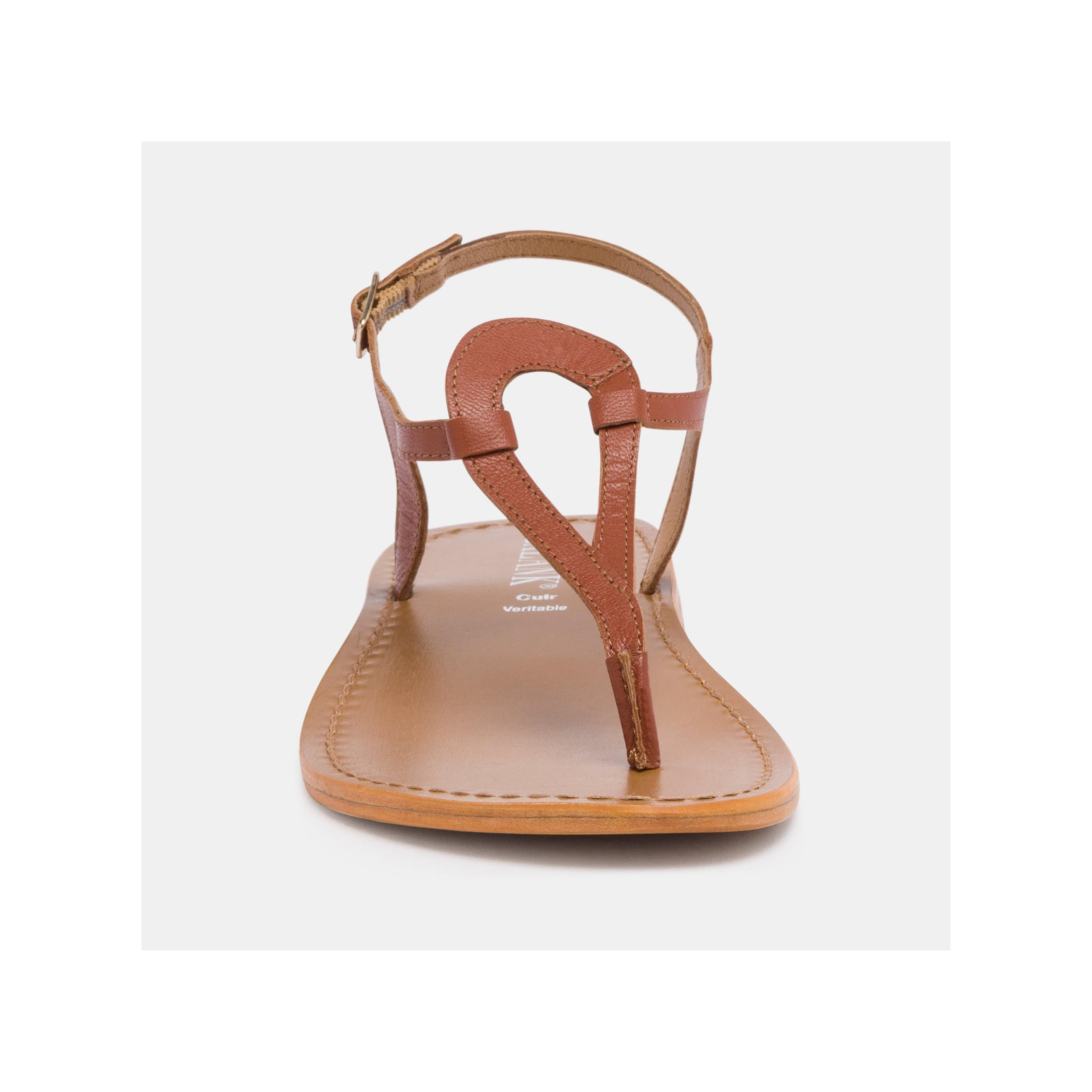 Calank - Bandeira Toe-Post Sandals - Black
