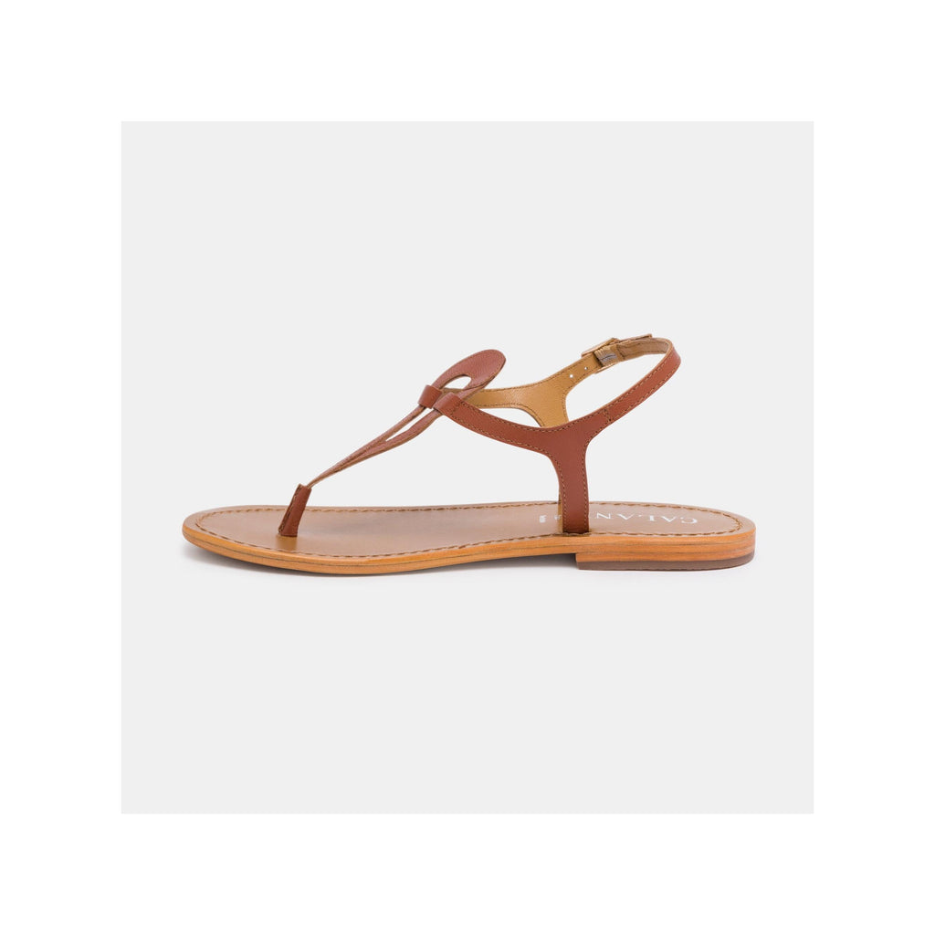 Calank - Bandeira Toe-Post Sandals - Black