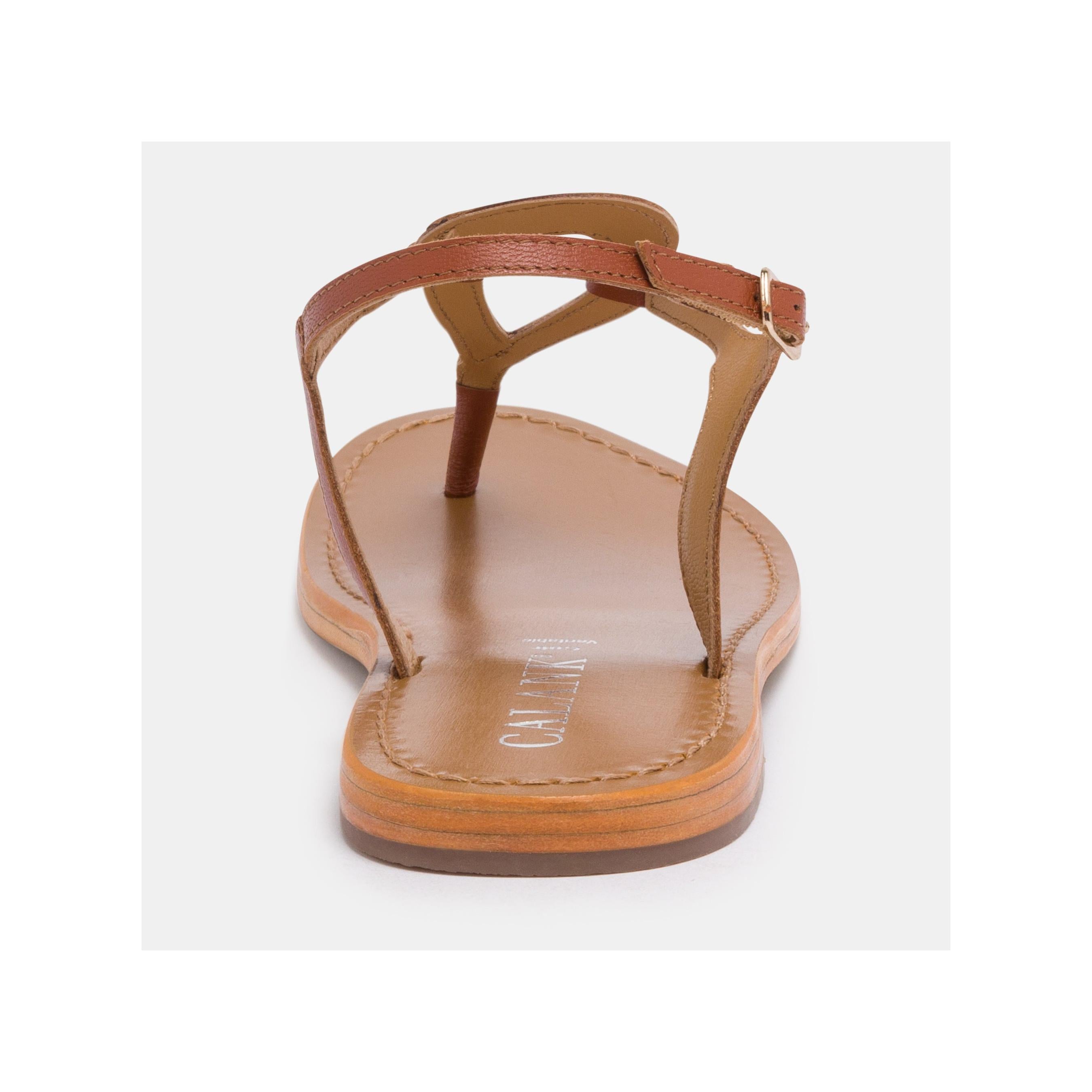Calank - Bandeira Toe-Post Sandals - Black