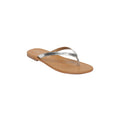 Calank - Toe-Post Mules - Yapeyu - Silver
