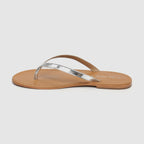 Calank - Toe-Post Mules - Yapeyu - Silver