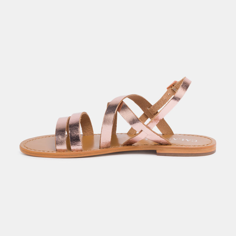 Calank - Sandales Leblon - Pink Gold