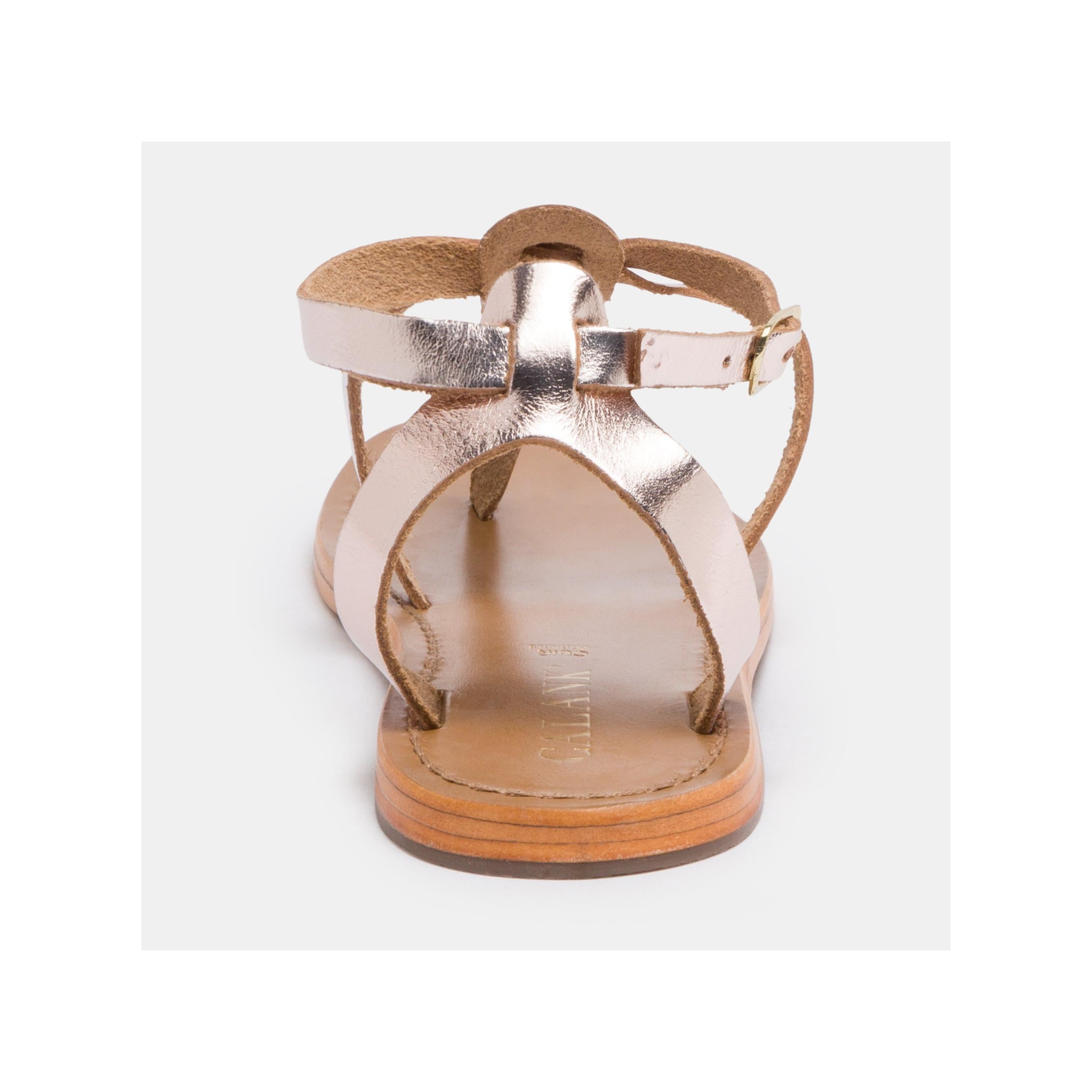 Calank - Sandalias de dedo - Barra - Dorado