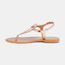 Calank - Sandalias Entre Dedos - Bandeira - Oro