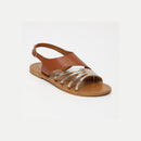 Calank - Sandales Ipiranga - Camel / Gold