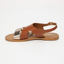 Calank - Sandales Ipiranga - Camel / Gold