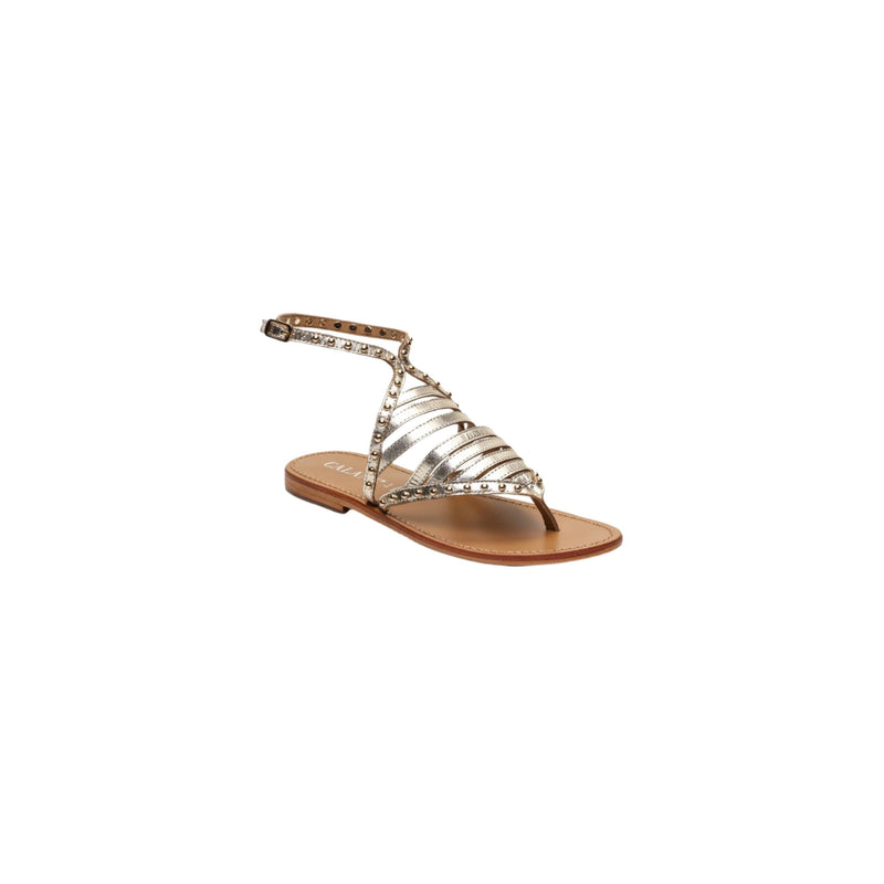 Calank - Sandalias Entre Dedos - Garcés - Dorado