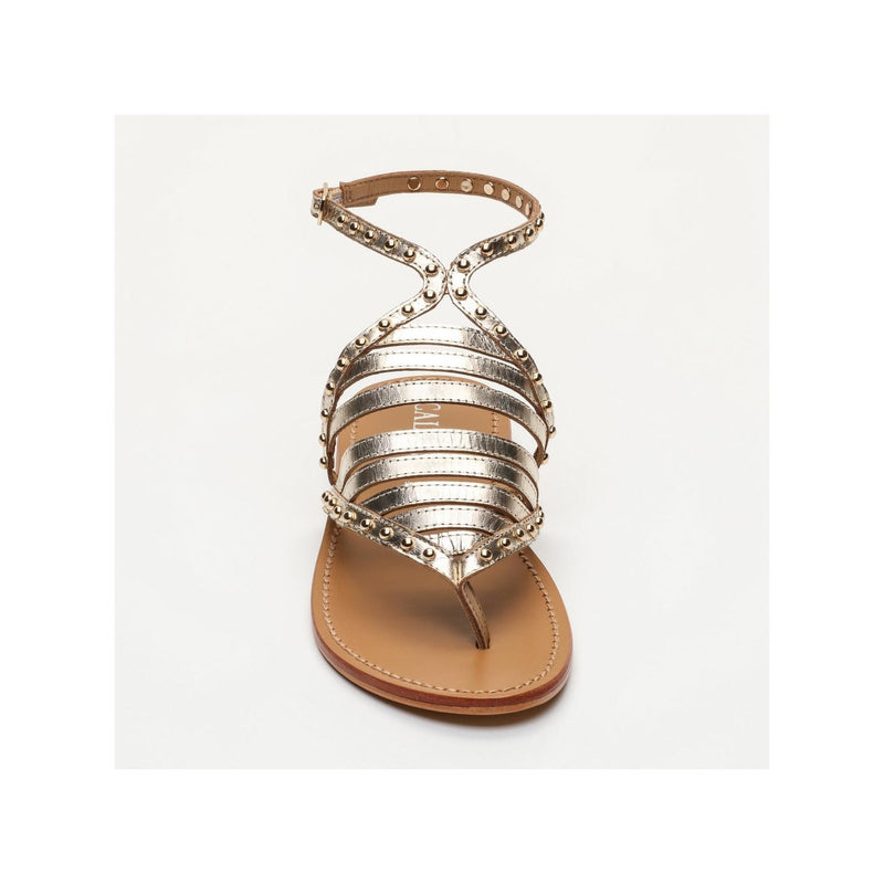 Calank - Sandalias Entre Dedos - Garcés - Dorado