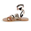 Calank - Sandales Tamboritha - Tan / Bronze / Gold