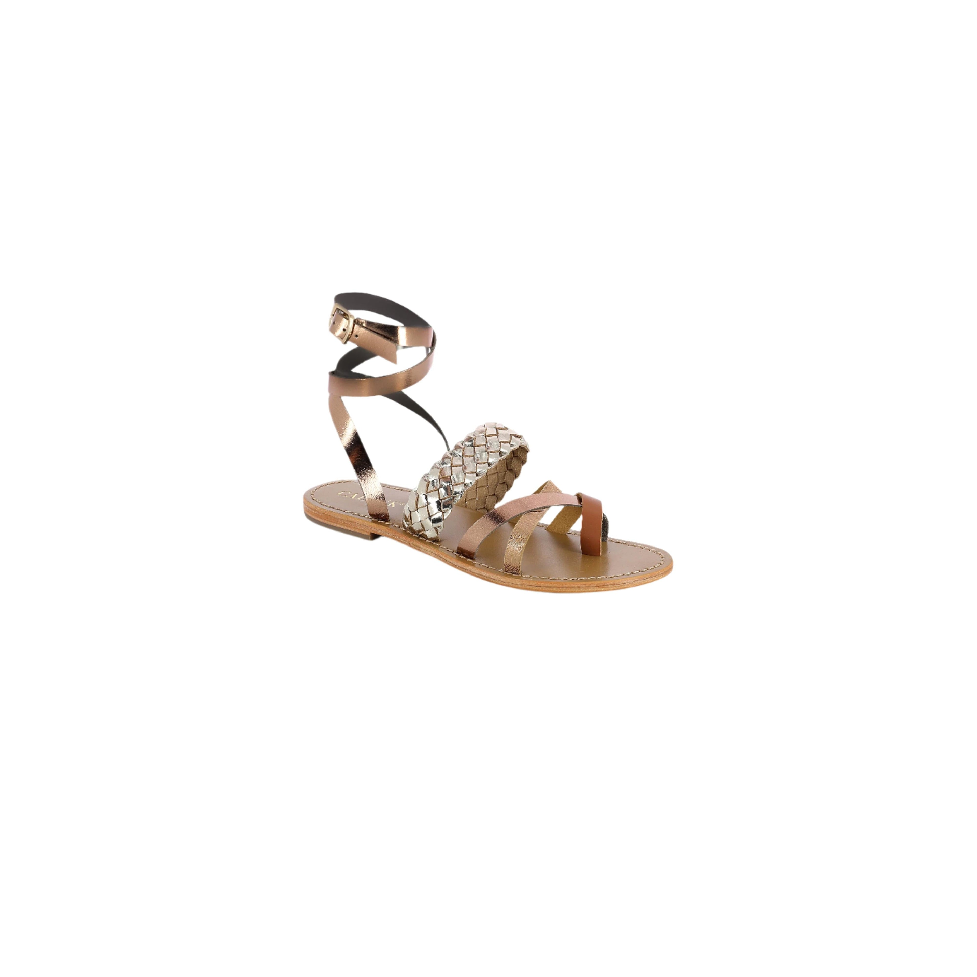 Calank - Tamboritha Sandals - Beige