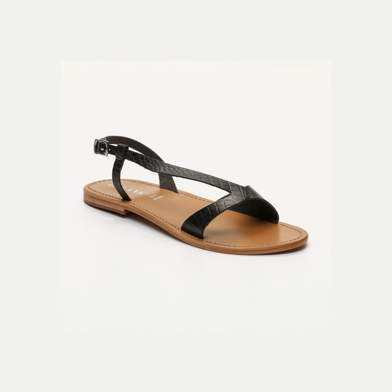 Calank - Sandales Flo - Black Buff