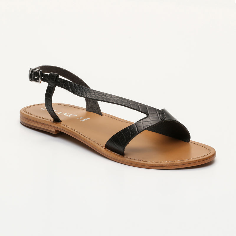 Calank - Sandales Flo - Black Buff