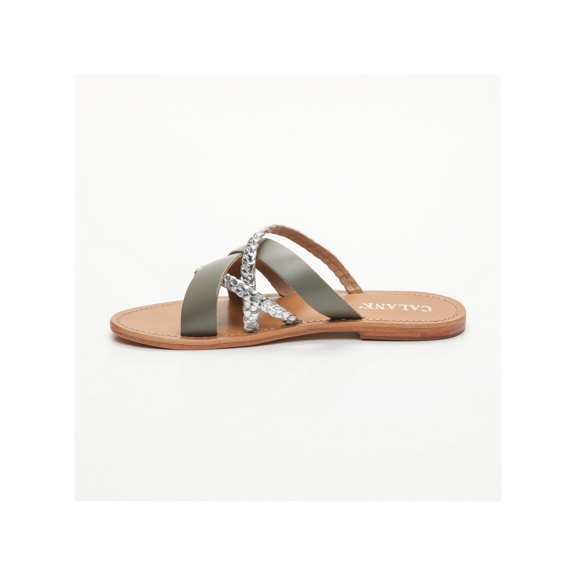 Calank - Kineks Mules - Green