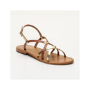 Calank - Sandales Rozene - Dark Gold Et Camel